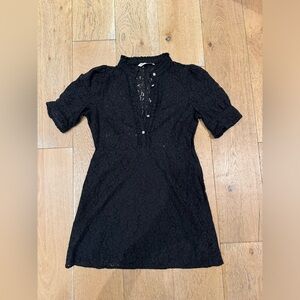 Zara - Black lace cocktail dress